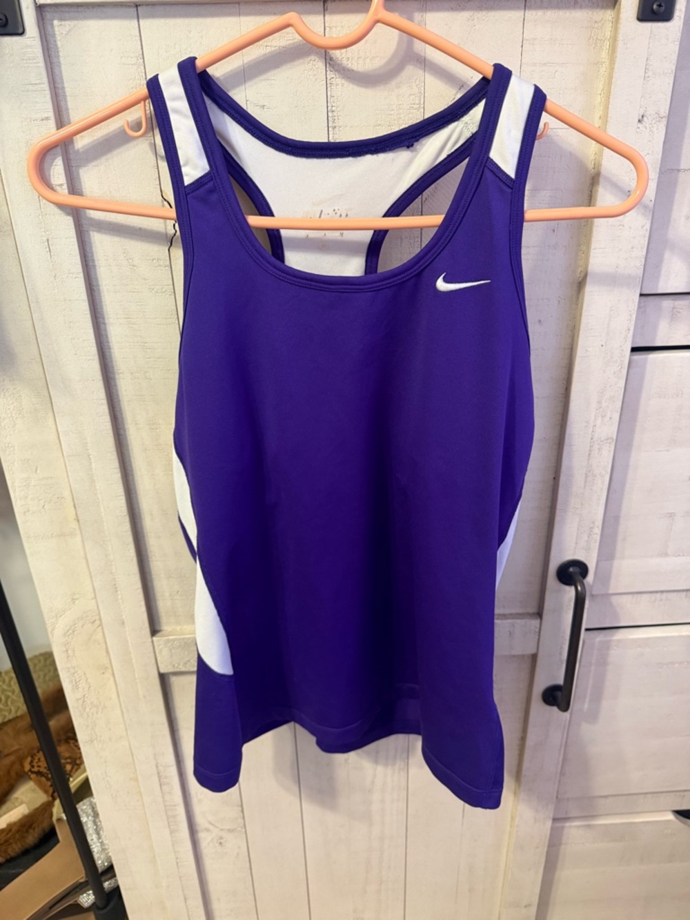 Nike tank with built in bra